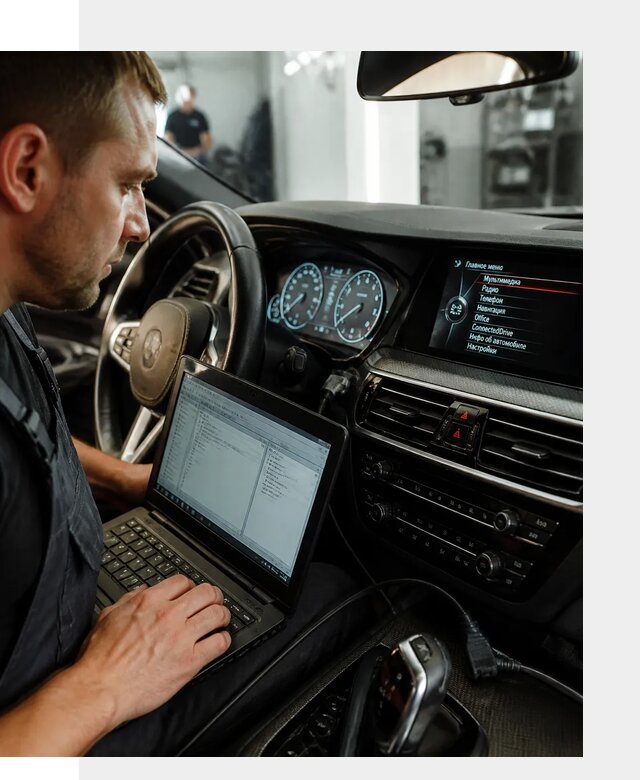 Русификация приборной панели BMW для авто в Сестрорецке от компании