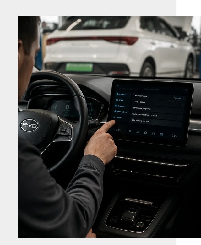 Русификация BYD E2 в Сестрорецке от 15271 р. | ФастМобиль-Сст под ключ