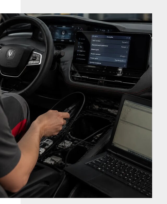 Русификация автомобиля Changan UNI-K под ключ в Сестрорецке