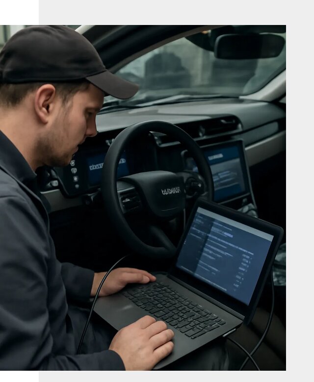 Профессиональная русификация автомобилей Lynk Co в Сестрорецке