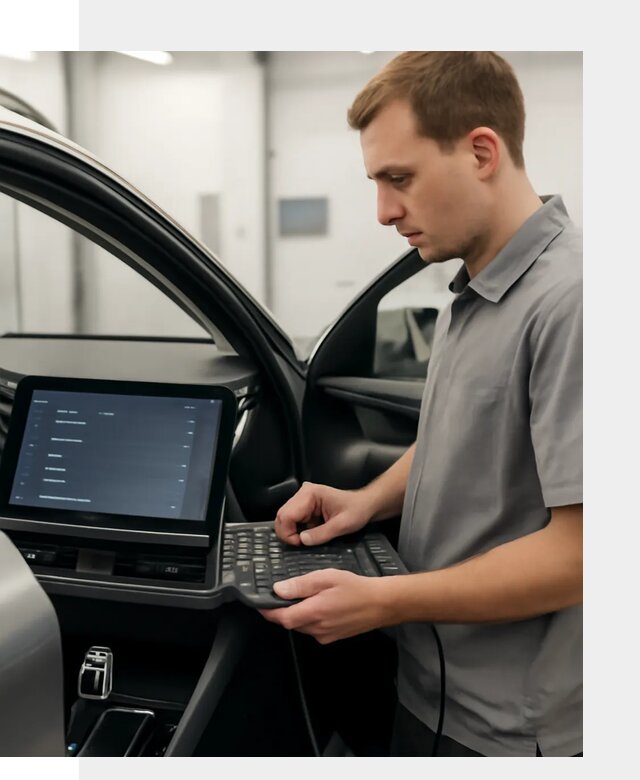 Русификация мультимедиа автомобилей Lynk Co в Сестрорецке