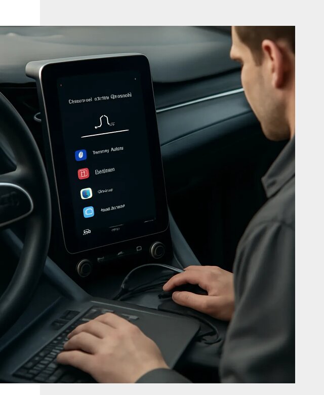 Установка приложений Lynk Co на автомобиль в Сестрорецке