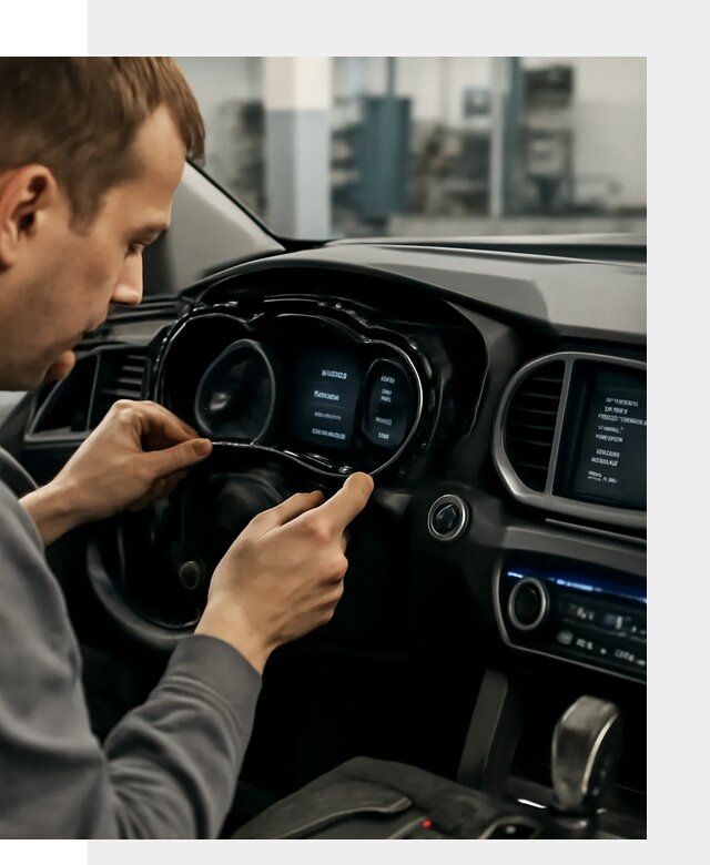 Русификация приборной панели автомобилей Hyundai в Сестрорецке